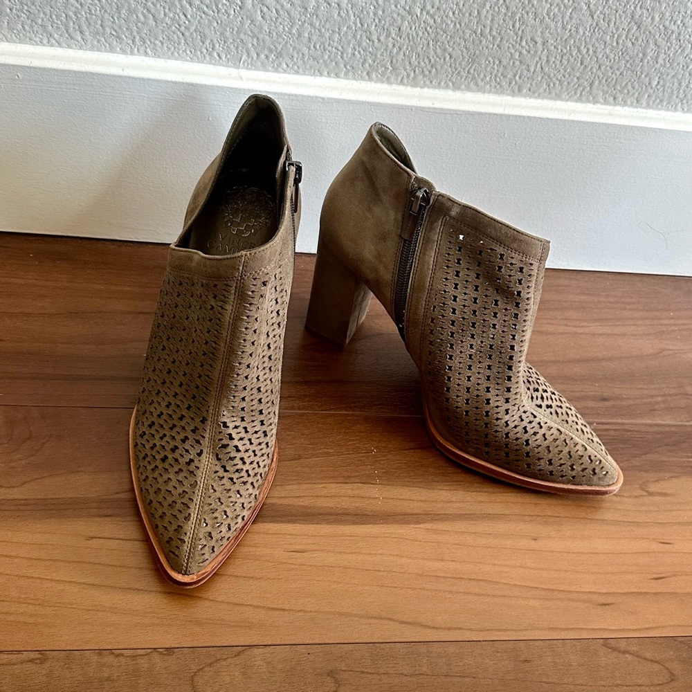 Vince Camuto Heeled Ankle Bootie Shoes